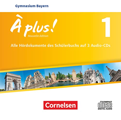 À plus ! - Französisch als 1. und 2. Fremdsprache - Bayern - Ausgabe 2017 - Band 1: Audio-CDs