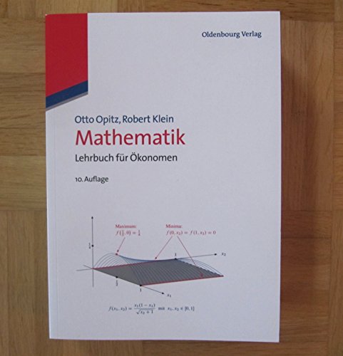 Mathematik: Lehrbuch für Ökonomen