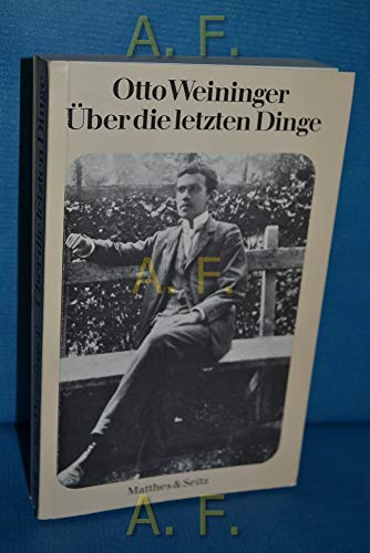 Über die letzten Dinge