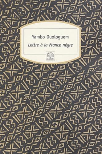 Lettre a la France negre von Editions du Rocher