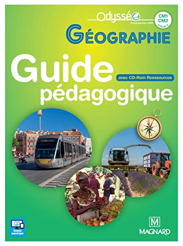 Odysséo Géographie CM1-CM2 (2017) - Banque de ressources sur CD-Rom avec guide pédagogique papier von MAGNARD