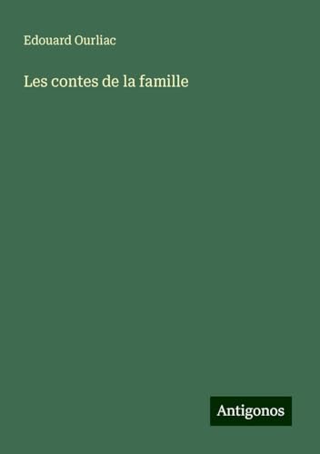 Les contes de la famille von Antigonos Verlag