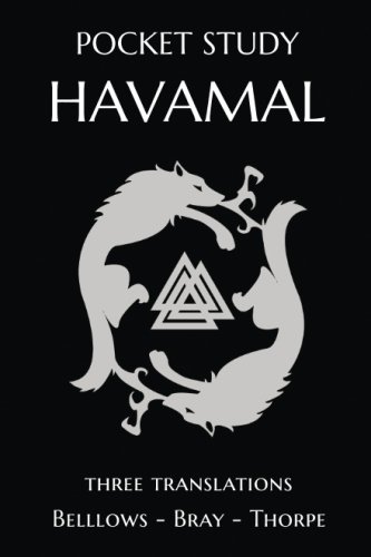 Pocket Study Havamal: Old Norse - 3 English Translations von Huginn & Muninn