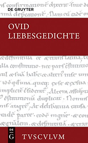 Liebesgedichte / Amores (Sammlung Tusculum) von Walter de Gruyter