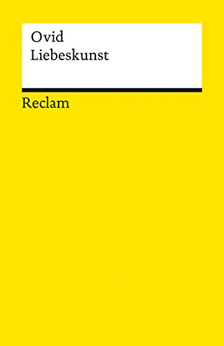 Liebeskunst (Reclams Universal-Bibliothek)
