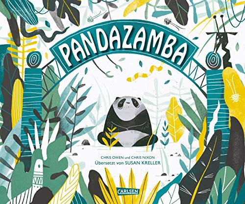 Pandazamba: Bilderbuch mit Tieren und Reimen für Kinder ab 3
