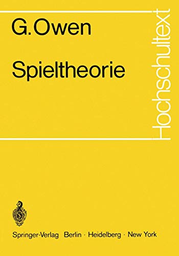 Spieltheorie (Hochschultext)