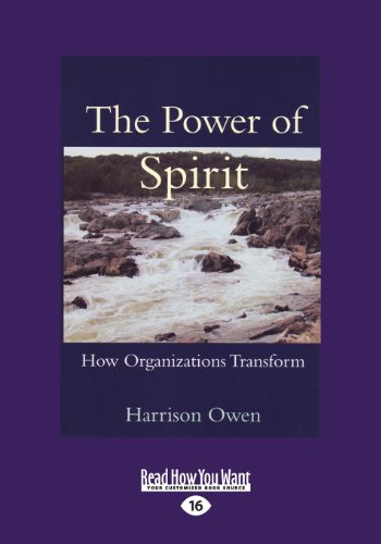The Power of Spirit: How Organizations Transform von ReadHowYouWant
