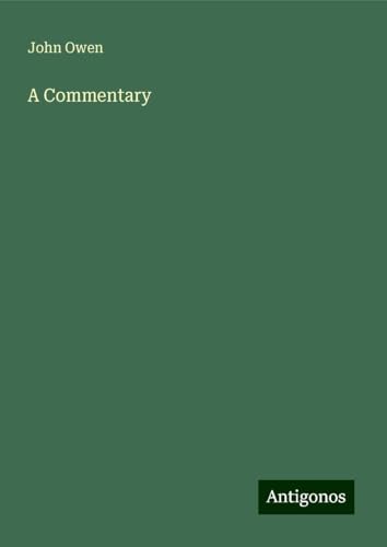 A Commentary A Commentary von Antigonos Verlag