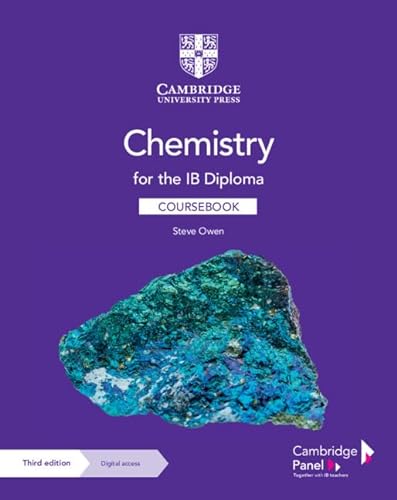 Chemistry for the IB Diploma Coursebook with Digital Access (2 Years) von Cambridge University Pr.