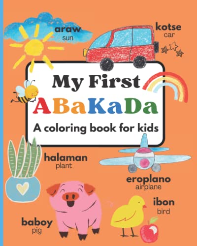 My First ABaKaDa - A Coloring Book for Kids