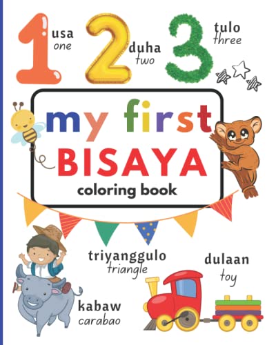 My First Bisaya Coloring Book