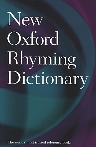 New Oxford Rhyming Dictionary von Oxford University Press