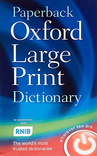 Paperback Oxford Large Print Dictionary von Oxford University Press