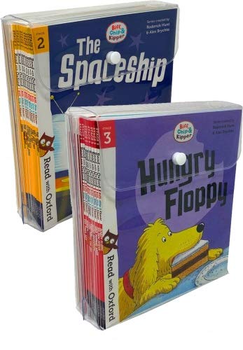 Biff, Chip and Kipper Read with Oxford Phonics Stage 2and 3 Collection 32 Books