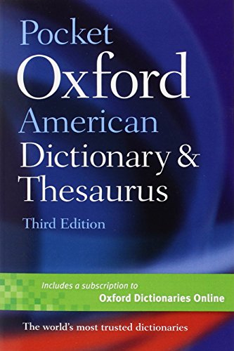 Pocket Oxford American Dictionary & Thesaurus von Oxford University Press