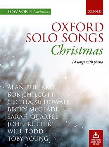 Christmas: 14 Songs With Piano (Oxford Solo Songs)
