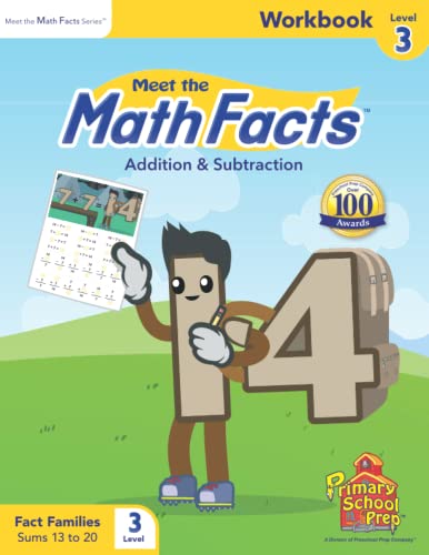 Meet the Math Facts Level 3 Workbook: Addition & Subtraction