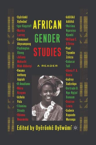 African Gender Studies: A Reader von Springer