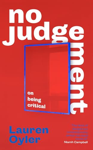 No Judgement: On Being Critical von Virago