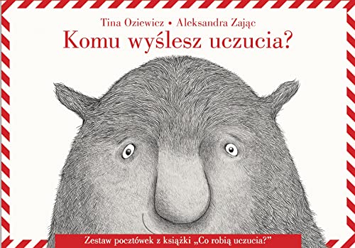 Komu wyślesz uczucia?: Zestaw pocztówek z książki „Co robią uczucia?”