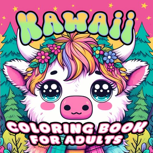 Kawaii Coloring book For Adults: 50 Adorable kawaii Illustrations, kawaii coloring book cute and easy coloring pages for Relaxation and Stress Relief von Independently published
