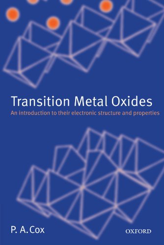 Transition Metal Oxides: An Introduction to Their Electronic Structure and Properties (The International Series of Monographs on Chemistry)
