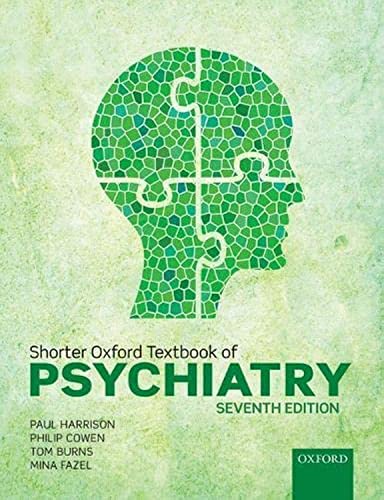 Shorter Oxford Textbook of Psychiatry von Oxford University Press