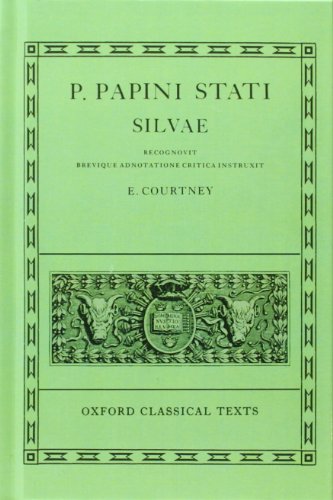 Silvae (Oxford Classical Texts) von Oxford University Press