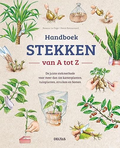 Handboek stekken van A tot Z: De juiste stekmethode voor meer dan 120 kamerplanten, tuinplanten, struiken en bomen von Zuidnederlandse Uitgeverij (ZNU)