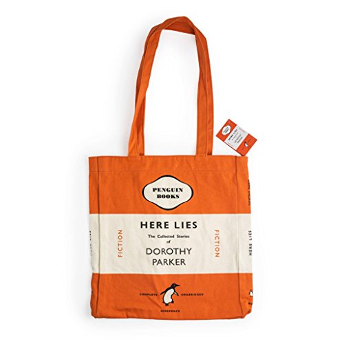 HERE LIES - DOROTHY PARKER BOOK BAG