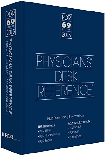 2015 Physicians' Desk Reference, 69th Edition (Physicians' Desk Reference (Pdr)) von PDR Staff (COR)