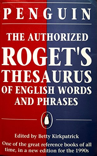 Roget's Thesaurus of English Words And Phrases
