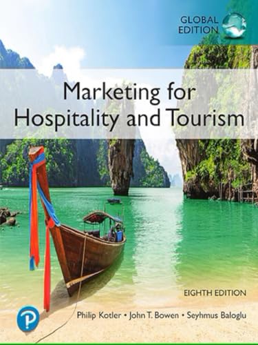 Marketing for Hospitality and Tourism, Global Edition von Pearson