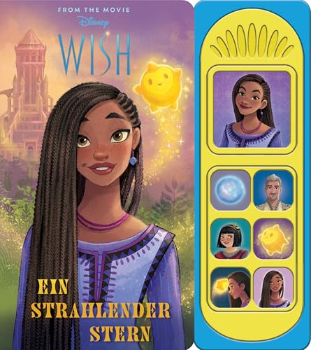 Disney Wish - Ein strahlender Stern - Soundbuch - Pappbilderbuch mit 7 Geräuschen - Buch zum Film