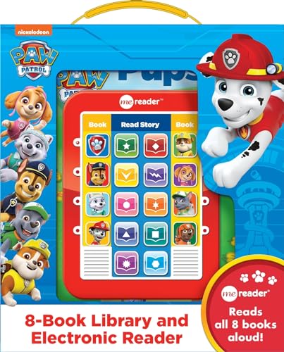 Nickelodeon PAW Patrol: 8-Book Library and Electronic Reader Sound Book Set (ME READER)