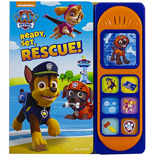 Nickelodeon Paw Patrol: Ready, Set, Rescue! Sound Book (Play-A-Sound)