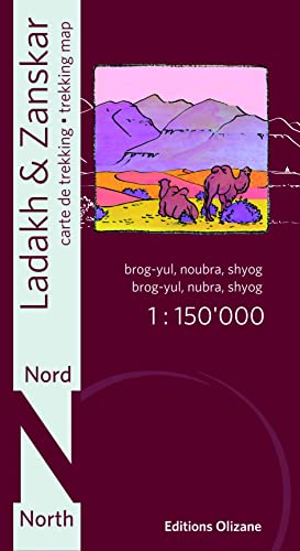 Ladakh & Zanskar nord : 1/150 000