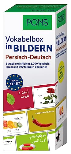 PONS Vokabelbox in Bildern Persisch-Deutsch: Schnell und effizient 2.000 Vokabeln lernen mit 800 farbigen Bildkarten von Pons GmbH