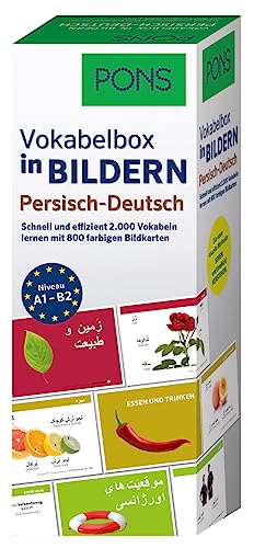 PONS Vokabelbox in Bildern Persisch-Deutsch: Schnell und effizient 2.000 Vokabeln lernen mit 800 farbigen Bildkarten PONS Vokabelbox in Bildern Persisch-Deutsch: Schnell und effizient 2.000 Vokabeln lernen mit 800 farbigen Bildkarten