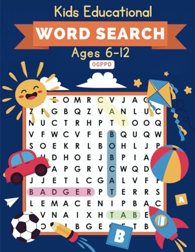 Kids Educational Word Search Ages 6-12: 100 Fun & Challenging Word Search Puzzles to Sharpen Vocabulary, Spelling, Concentration, Reading, and ... of Exciting Subjects! Solutions included von imprint