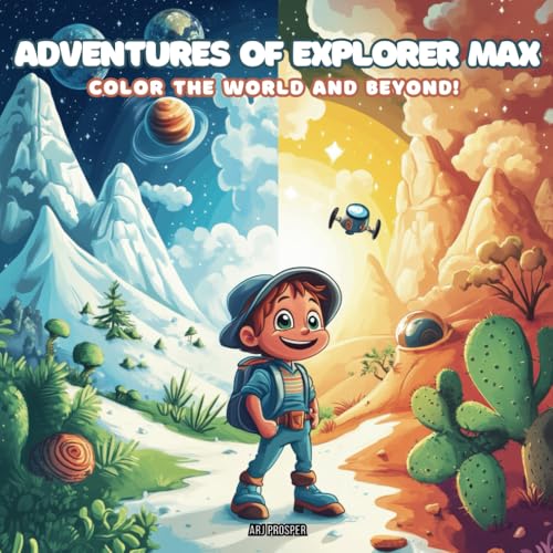 ADVENTURES OF EXPLORER MAX: COLOR THE WORLD AND BEYOND! von ARJ PROSPER LLC