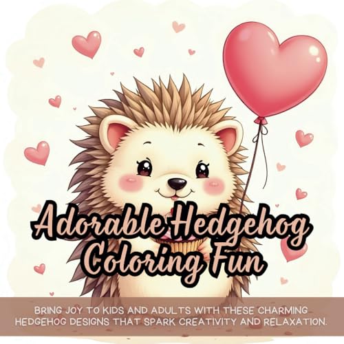 Adorable Hedgehog Coloring Fun: A cute coloring book for kids, coloring book with bold and easy outlines, perfect for adults and children Adorable Hedgehog Coloring Fun: A cute coloring book for kids, coloring book with bold and easy outlines, perfect for adults and children von Independently published