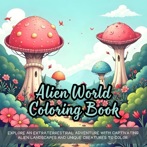 Alien World Coloring Book: Explore an extraterrestrial adventure with captivating alien landscapes and unique creatures to color. Alien World Coloring Book: Explore an extraterrestrial adventure with captivating alien landscapes and unique creatures to color. von Independently published