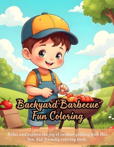 Backyard Barbecue Fun Coloring: fun coloring book for kids, backyard coloring for kids, outdoor grilling coloring, summer barbecue activities, ... for young children, family activity color Backyard Barbecue Fun Coloring: fun coloring book for kids, backyard coloring for kids, outdoor grilling coloring, summer barbecue activities, ... for young children, family activity color von Independently published