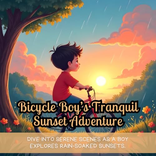 Bicycle Boy’s Tranquil Sunset Adventure: boy coloring book, sunset coloring book, anime art book, adventure coloring book, boy and bicycle art, ... coloring book for adults, for kids and adults Bicycle Boy’s Tranquil Sunset Adventure: boy coloring book, sunset coloring book, anime art book, adventure coloring book, boy and bicycle art, ... coloring book for adults, for kids and adults von Independently published