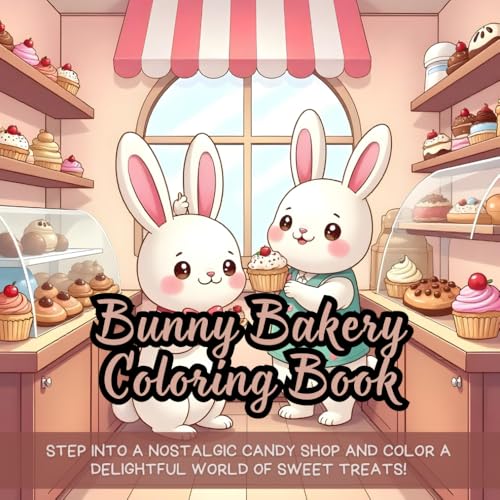 Bunny Bakery Coloring Book: Cute bunny coloring book for kids, kawaii bunny coloring book, dessert coloring book, adorable rabbit coloring book, sweet ... coloring book, dessert lovers coloring book Bunny Bakery Coloring Book: Cute bunny coloring book for kids, kawaii bunny coloring book, dessert coloring book, adorable rabbit coloring book, sweet ... coloring book, dessert lovers coloring book von Independently published