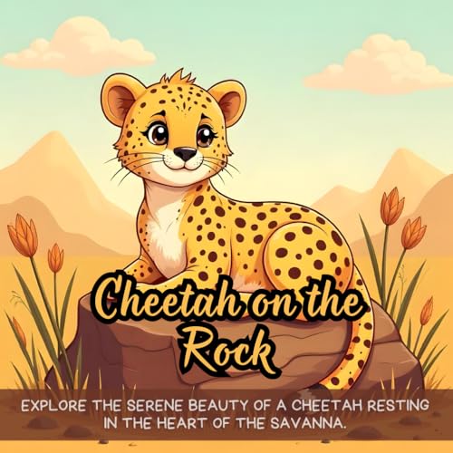 Cheetah on the Rock: Explore the serene beauty of a cheetah resting in the heart of the savanna. Cheetah on the Rock: Explore the serene beauty of a cheetah resting in the heart of the savanna. von Independently published