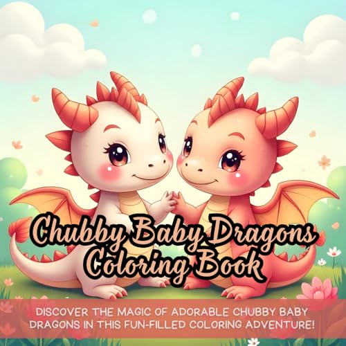 Chubby Baby Dragons Coloring Book: Cute baby dragon coloring book for kids, fantasy dragon coloring book, adorable dragon coloring book, mythical ... book, fun chubby dragon coloring book Chubby Baby Dragons Coloring Book: Cute baby dragon coloring book for kids, fantasy dragon coloring book, adorable dragon coloring book, mythical ... book, fun chubby dragon coloring book von Independently published