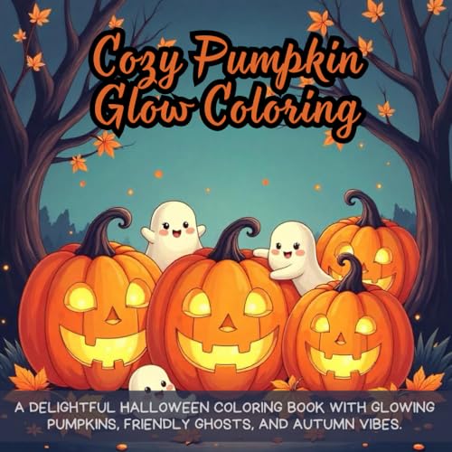 Cozy Pumpkin Glow Coloring: Halloween coloring book for adults, cozy autumn pumpkin coloring book, happy ghost coloring book for kids, warm aesthetic ... book, fun and festive Halloween coloring Cozy Pumpkin Glow Coloring: Halloween coloring book for adults, cozy autumn pumpkin coloring book, happy ghost coloring book for kids, warm aesthetic ... book, fun and festive Halloween coloring von Independently published